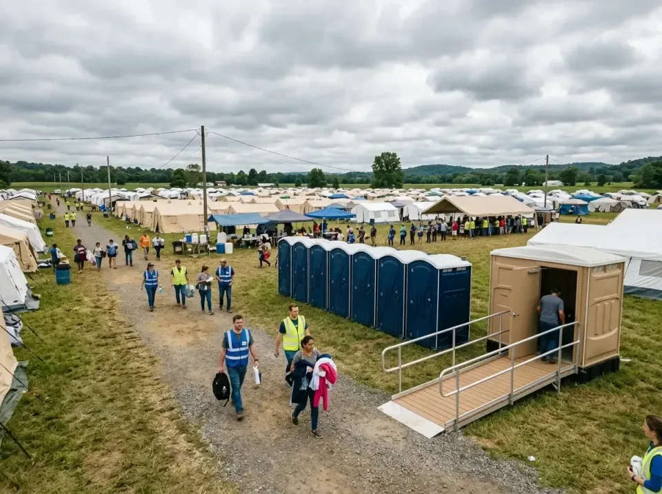 disaster-relief-camp-restrooms-010 — frequently asked questions, Dumpster & Portable Bathrooms Rental in Shasta Lake, CA